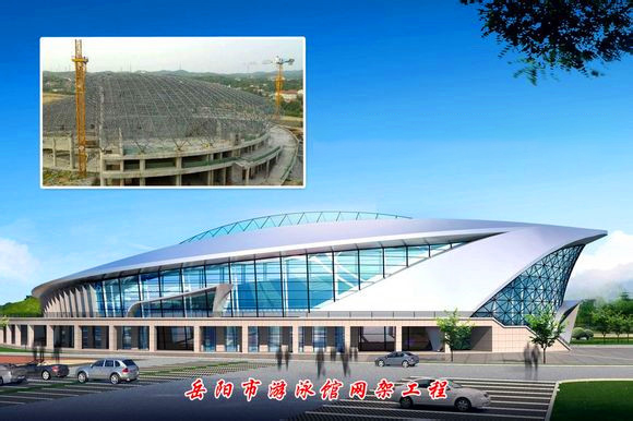 临安游泳池网架
